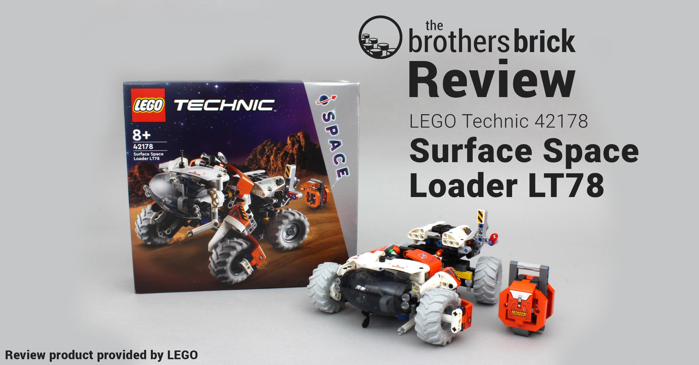 LEGO Technic 42178 Surface Space Loader LT78 - More rover than