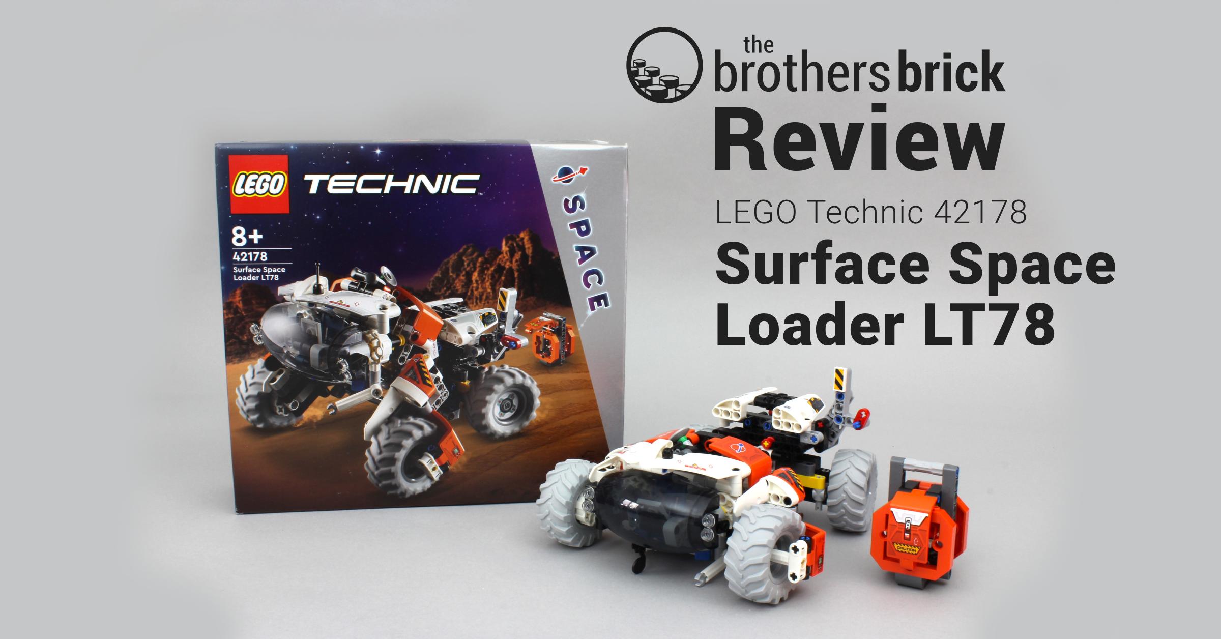 LEGO Technic 42178 Surface Space Loader LT78 - More rover than
