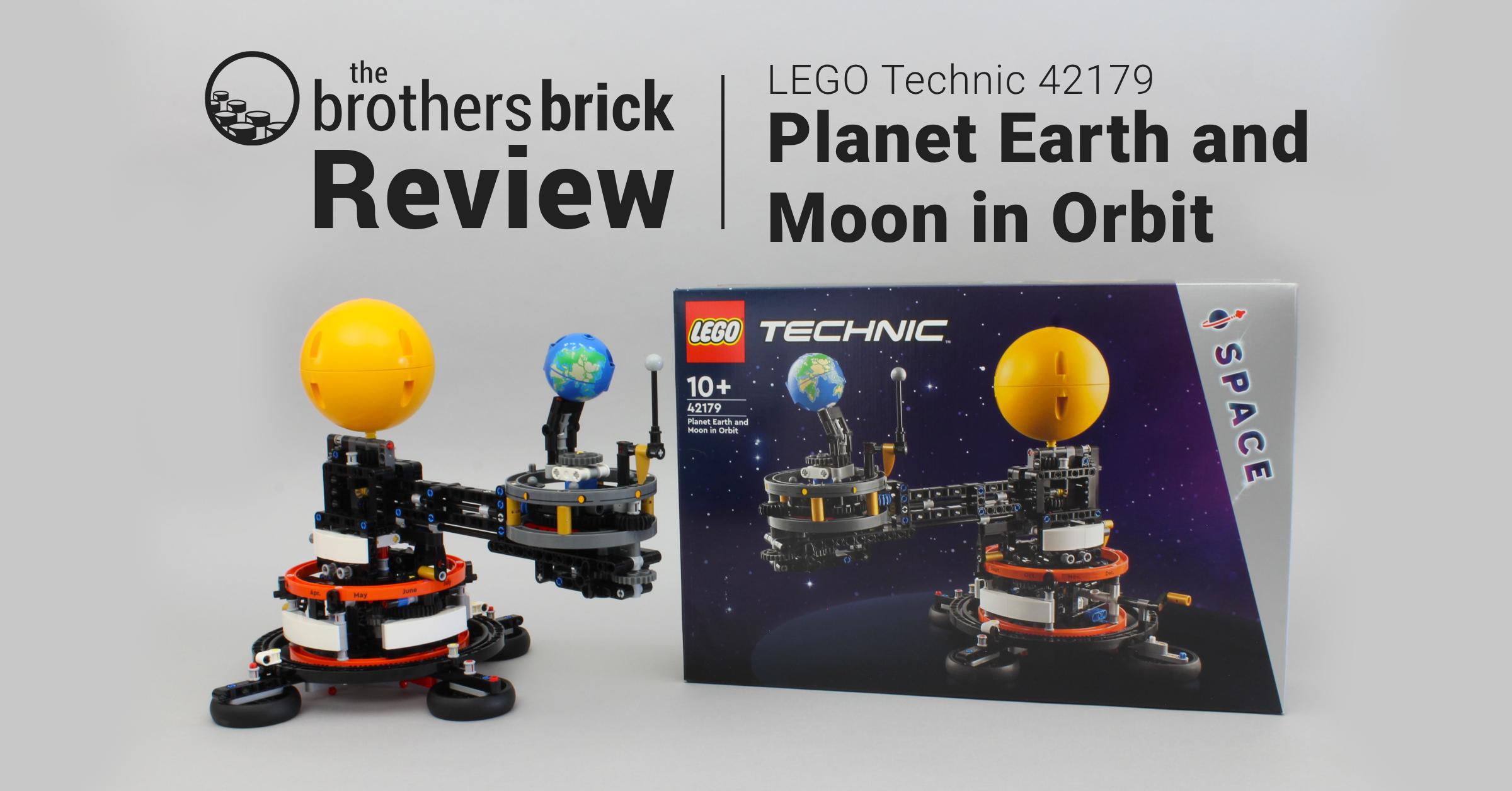 LEGO Technic 42179 Planet Earth and Moon in Orbit - Finally an