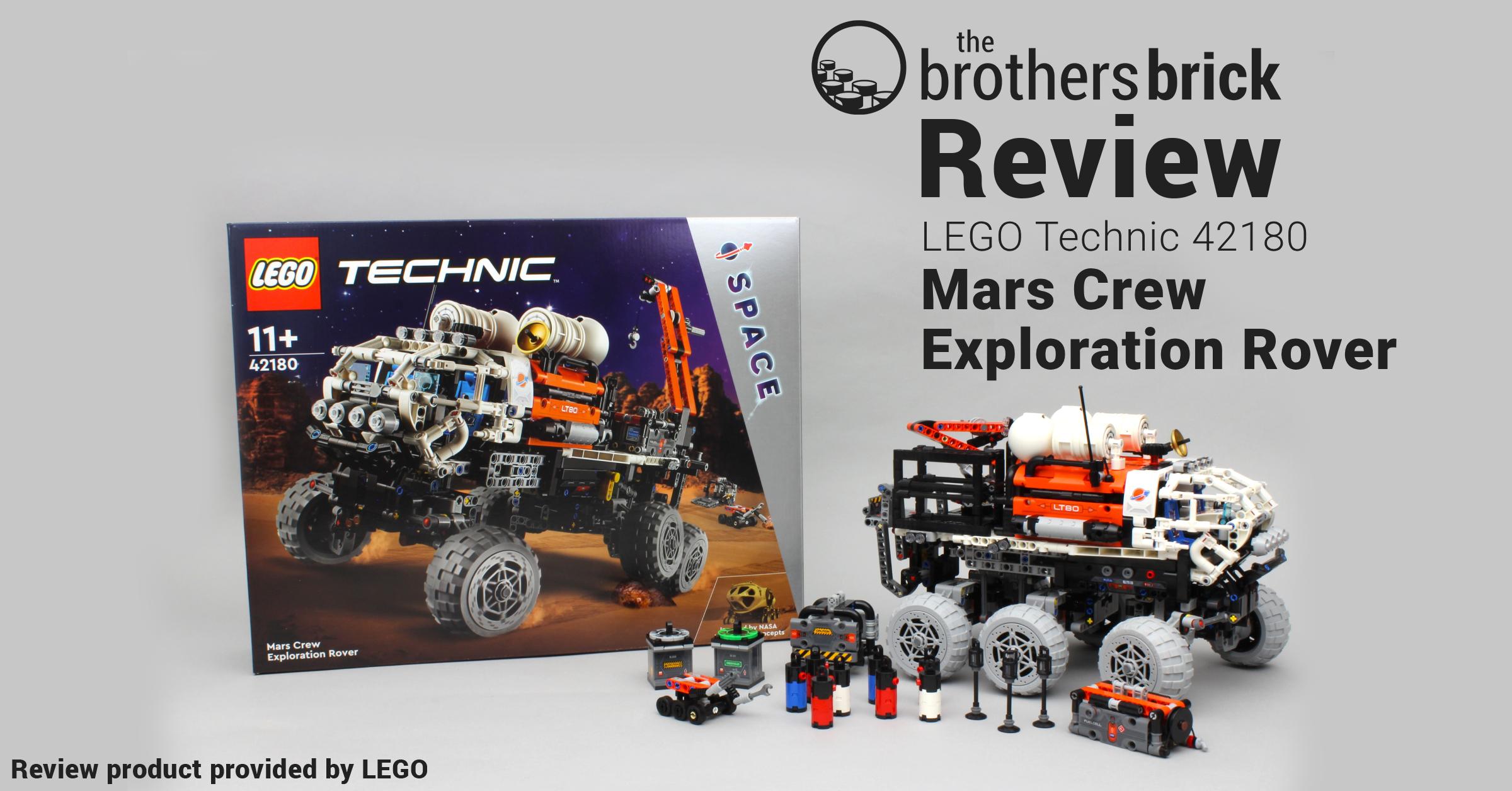 LEGO Technic 42180 Mars Crew Exploration Rover - A plethora of