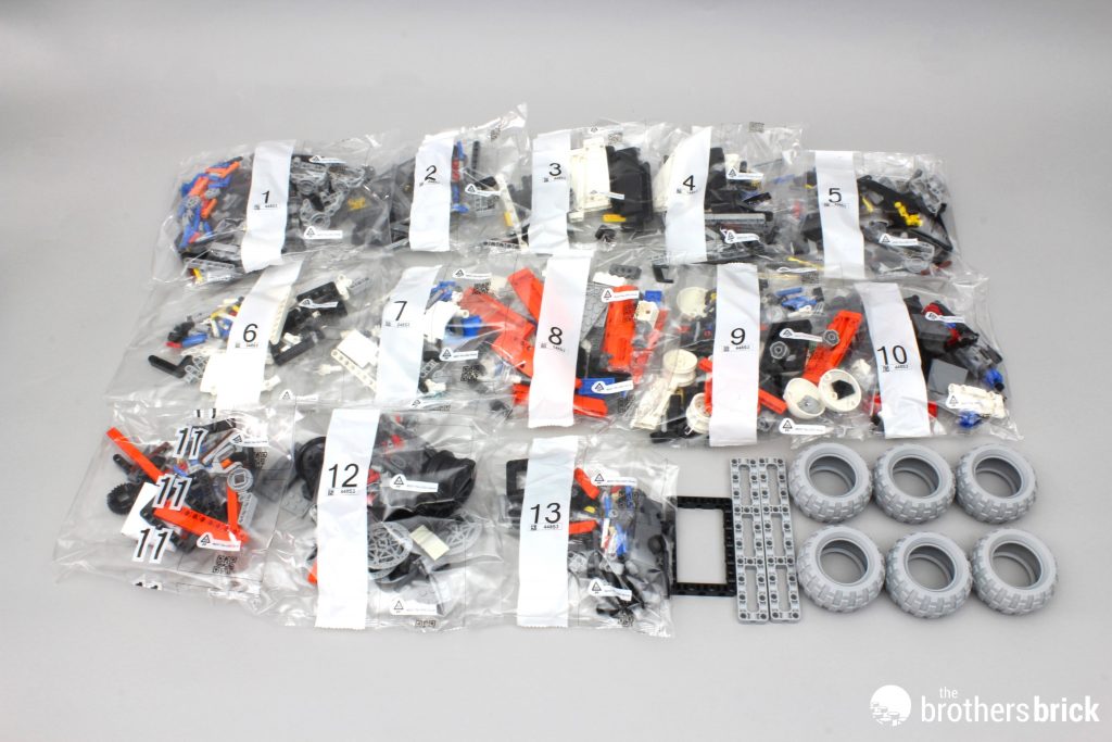 LEGO Technic 42180 Mars Crew Exploration Rover - A plethora of