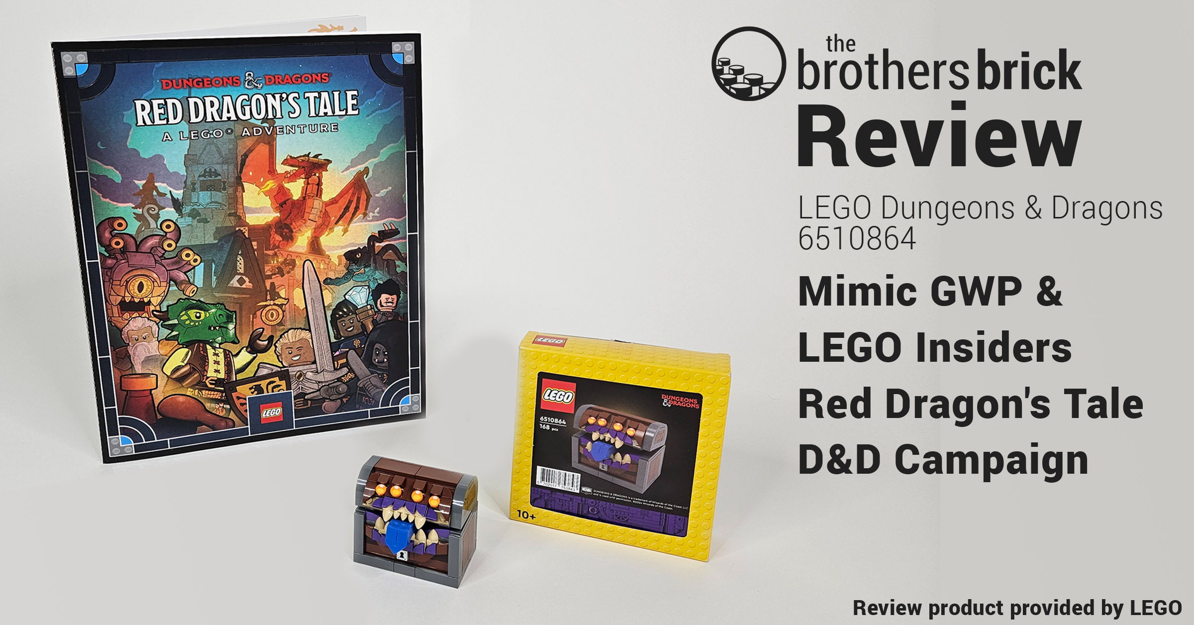 LEGO Dungeons & Dragons 6510864 Mimic GWP and Red Dragon's Tale