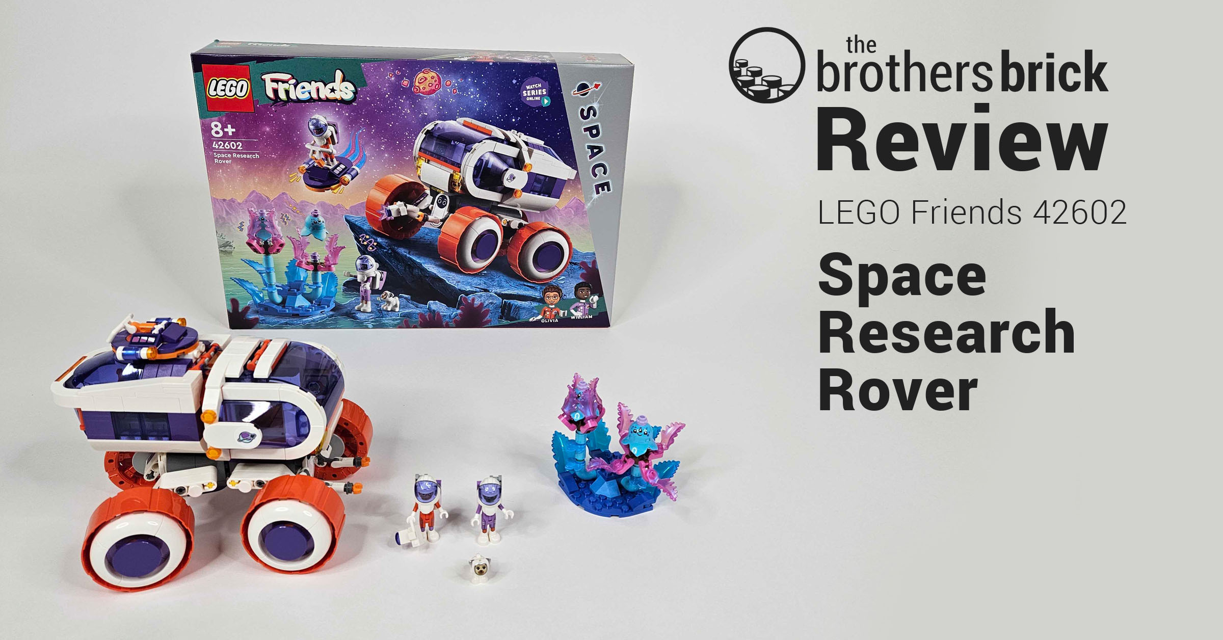 LEGO Friends 42602 Space Research Rover: A super-long-distance