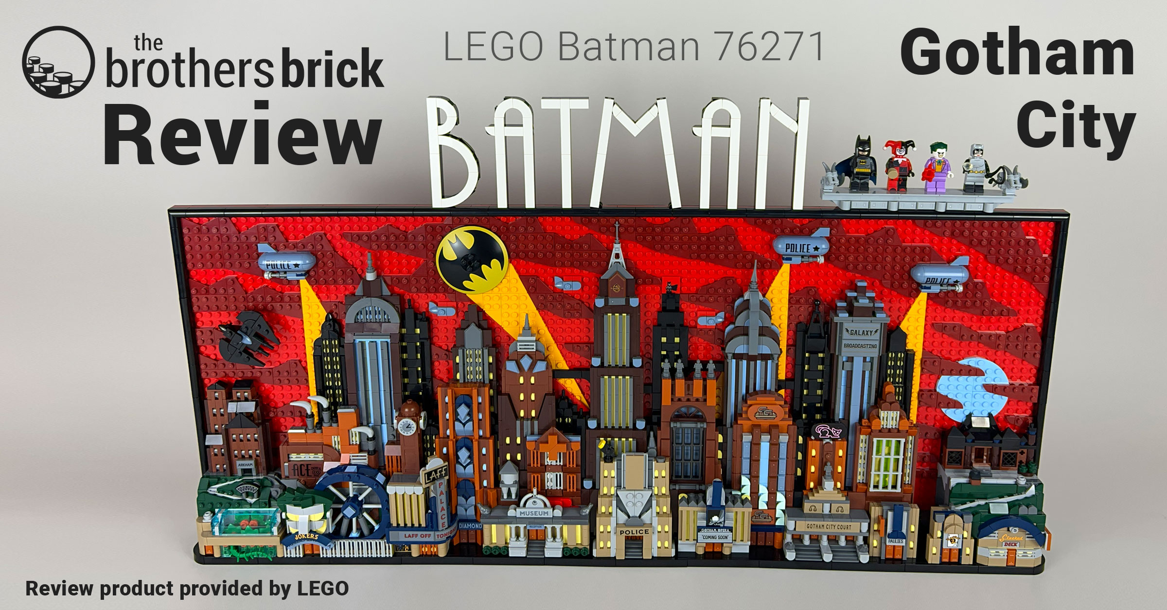 LEGO Batman 76271 Gotham City [REVIEW] - The Brothers Brick | The