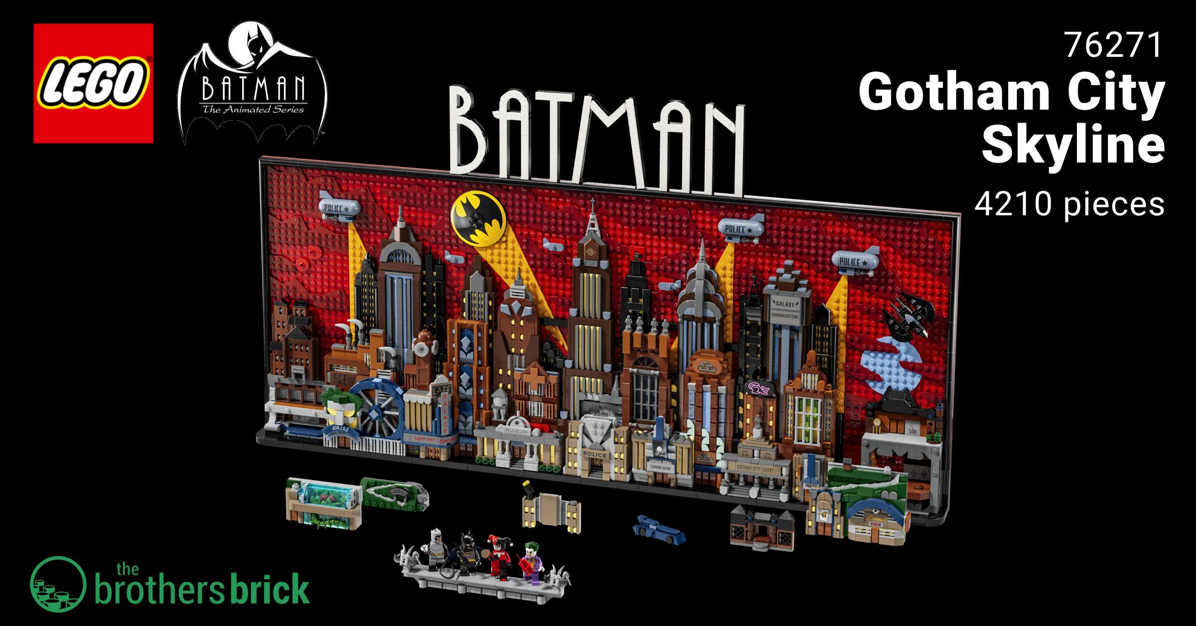LEGO celebrates Batman: The Animated Series with 76271 Gotham City