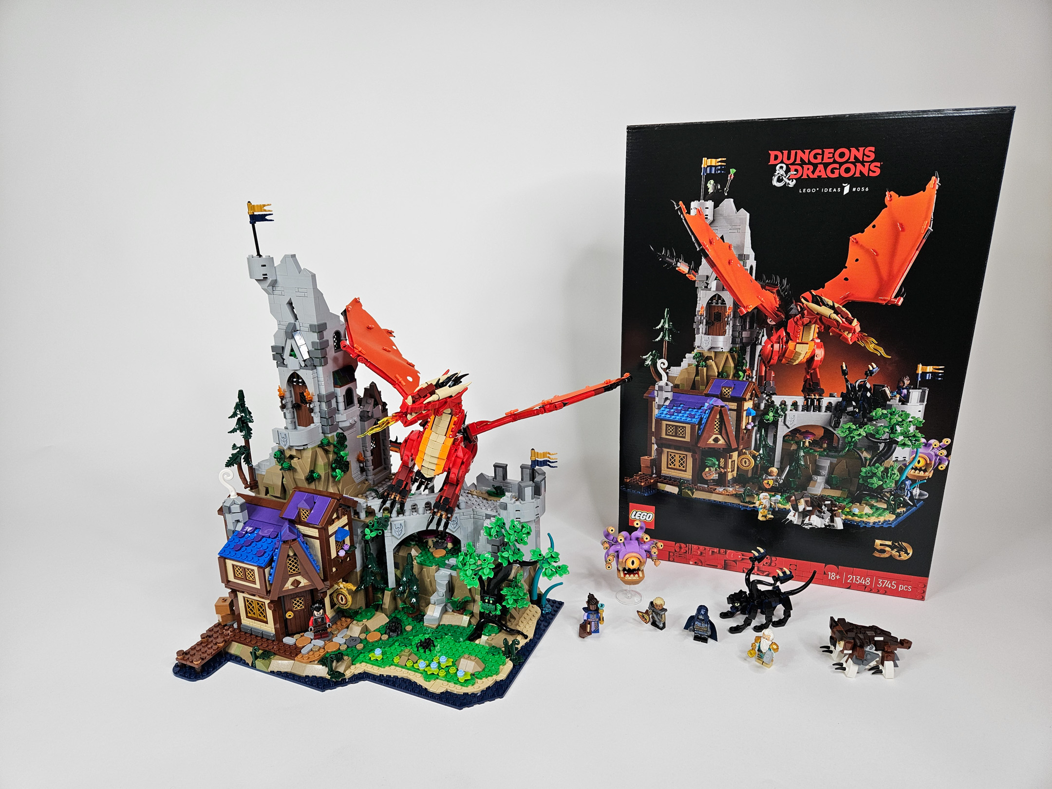 Lego 21348 lego 龍 LEGO Ideas 21348 龍與地下城紅龍傳奇Dungeons Dragons