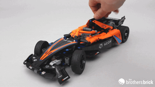 LEGO Technic 42169 NEOM McLaren Formula E Race Car - A pull-back