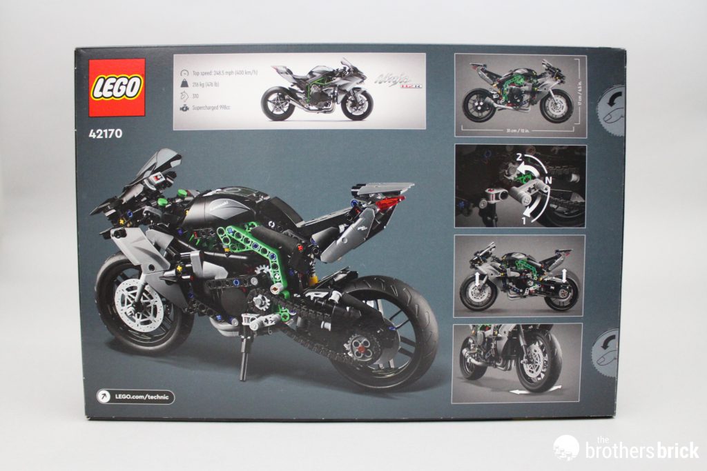 LEGO Technic 42170 Kawasaki Ninja H2R - A silent assassin? [Review