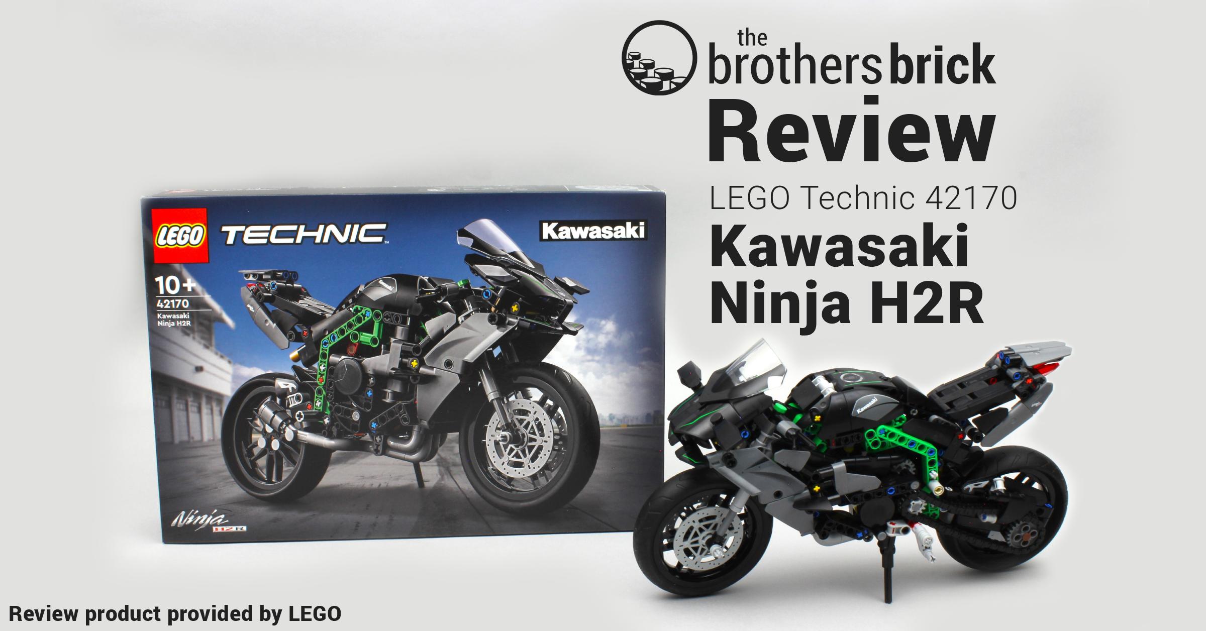 LEGO Technic 42170 Kawasaki Ninja H2R - A silent assassin? [Review