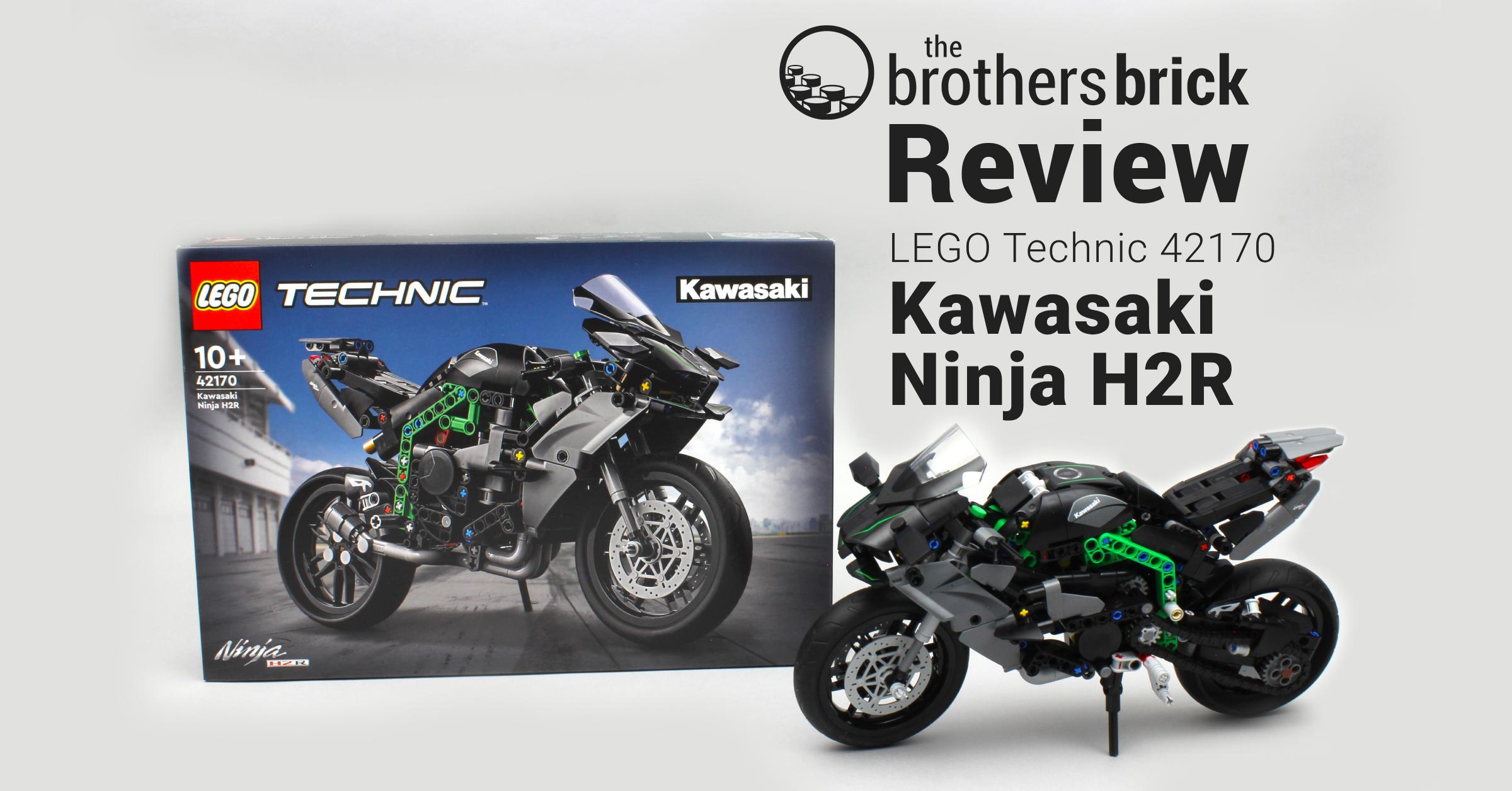 LEGO Technic 42170 Kawasaki Ninja H2R - A silent assassin? [Review
