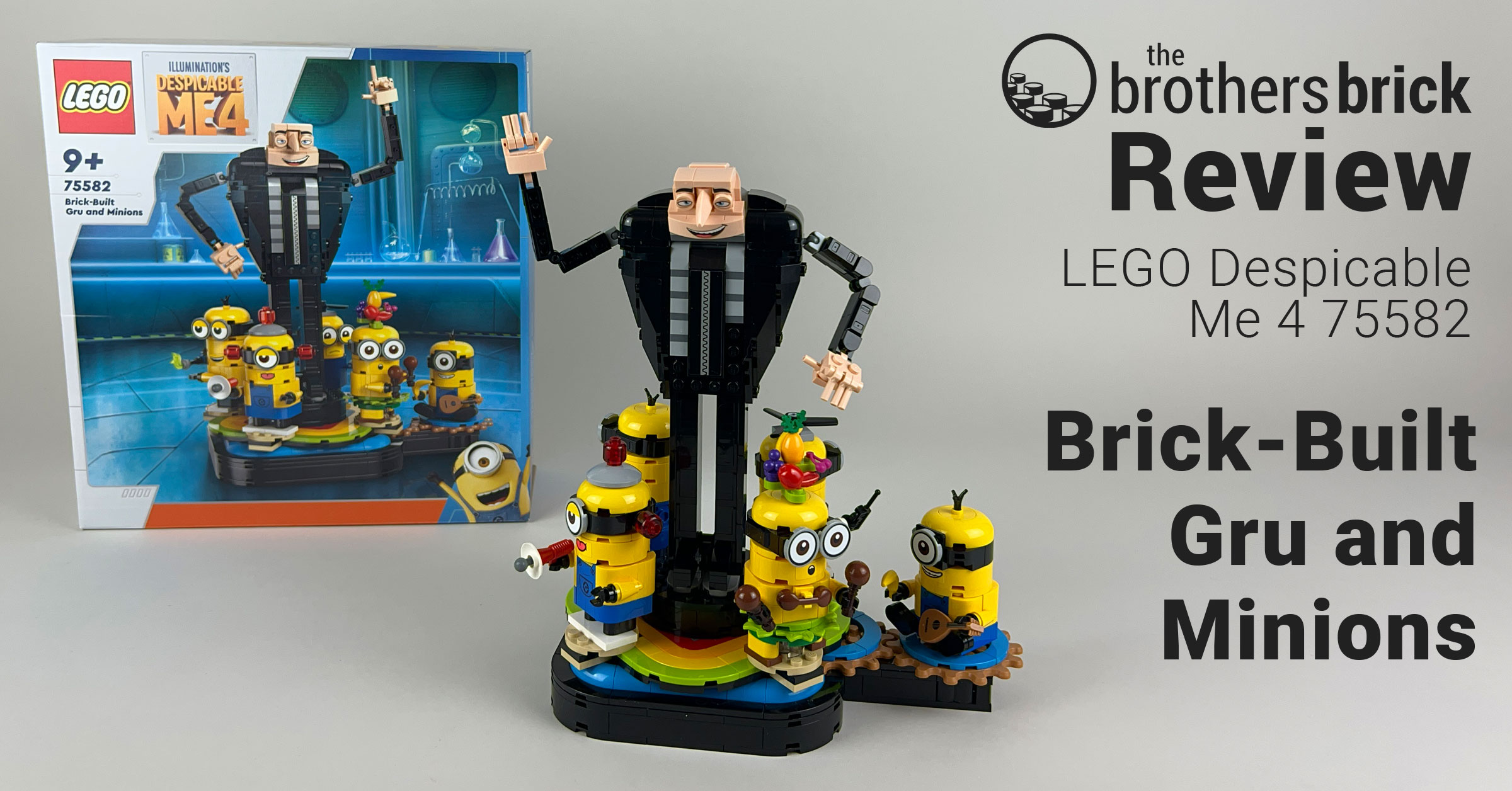 売れました 75582-Gru-and-Minions-REVIEW-