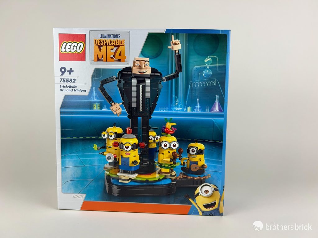 LEGO Despicable Me 4 75582 Brick-Built Gru and Minions [REVIEW