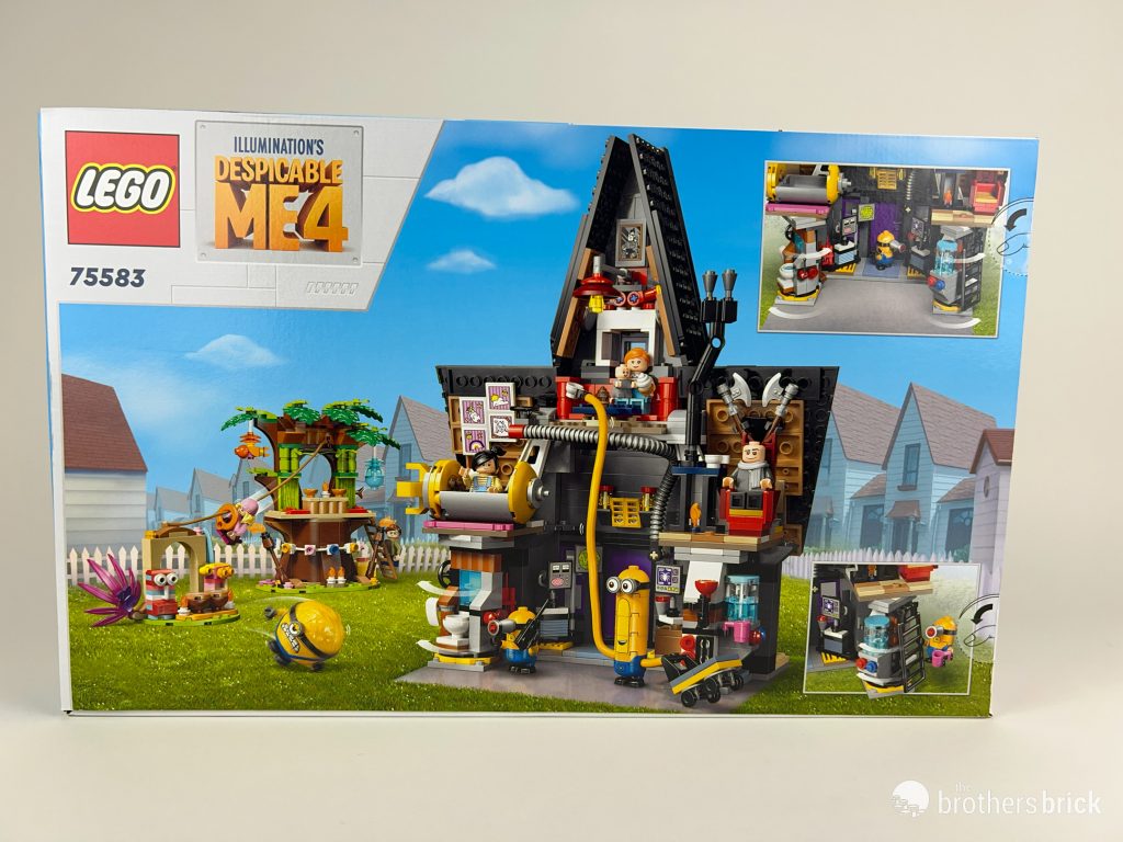 LEGO Despicable Me 4 75583 Minions and Gru's Family Mansion