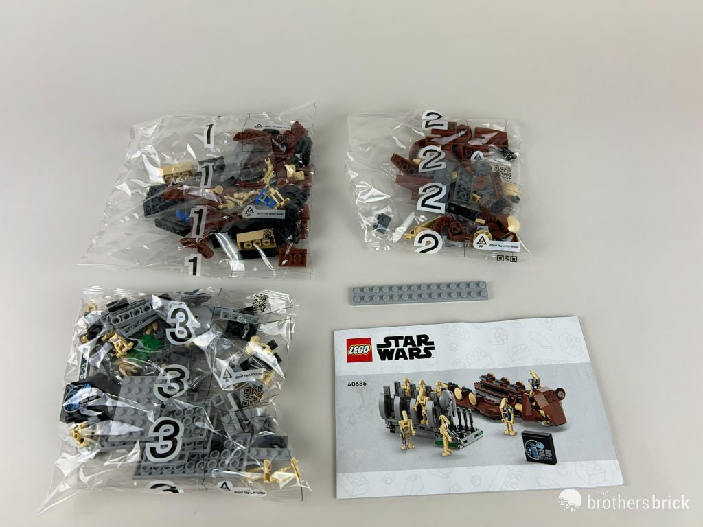 LEGO Star Wars 40686 Trade Federation Troop Carrier - GWP [REVIEW