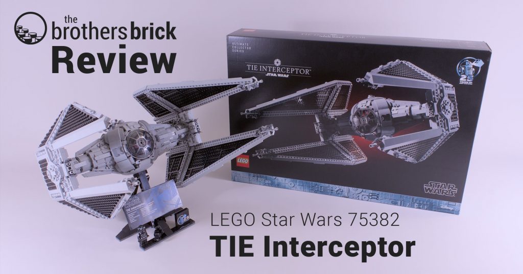 Leho Roots LEGO Star Wars 75382 TIE Interceptor: the Ultimate Collector Series ...