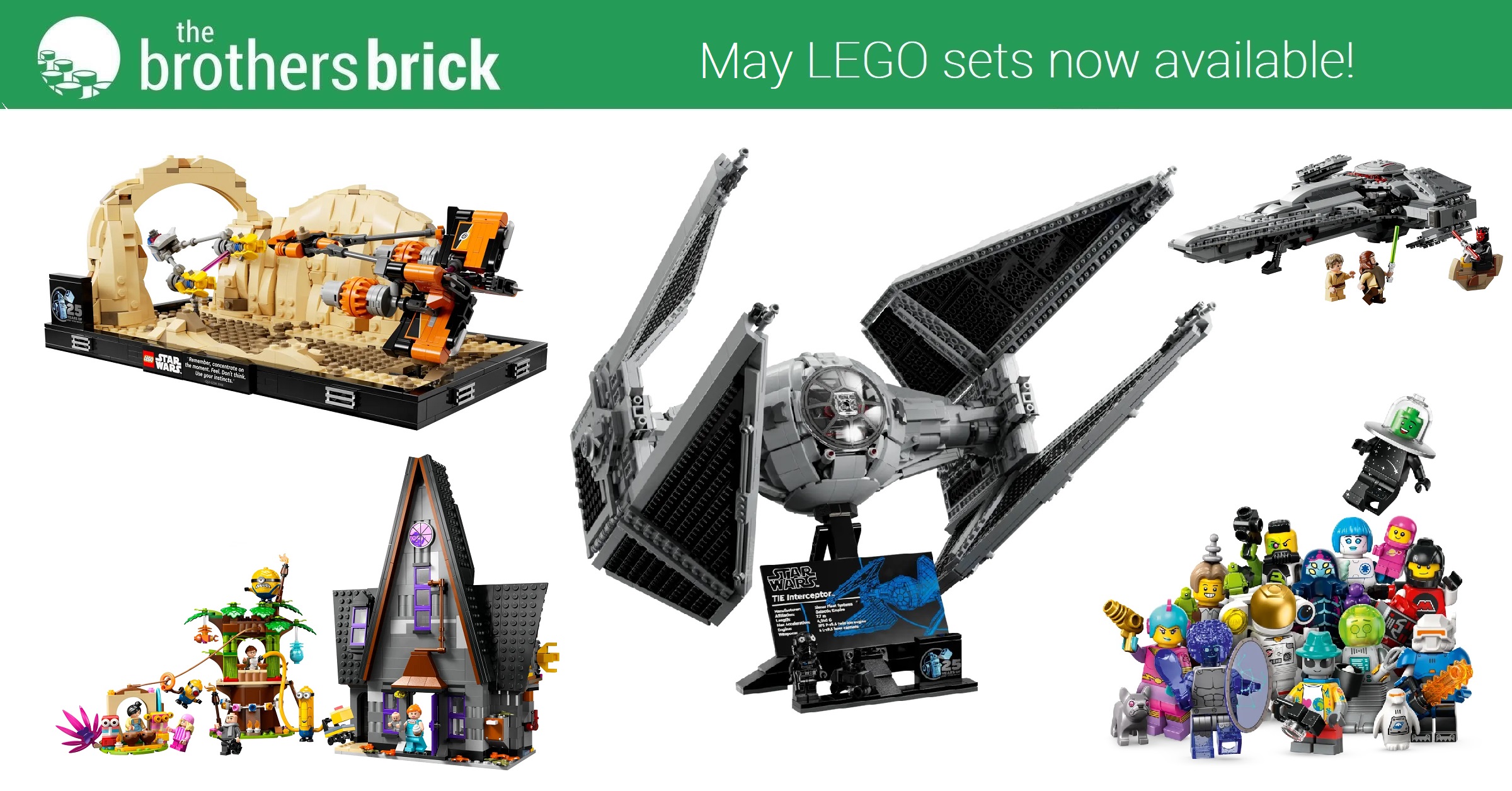 New LEGO sets for May 2024 now available for purchase + May the