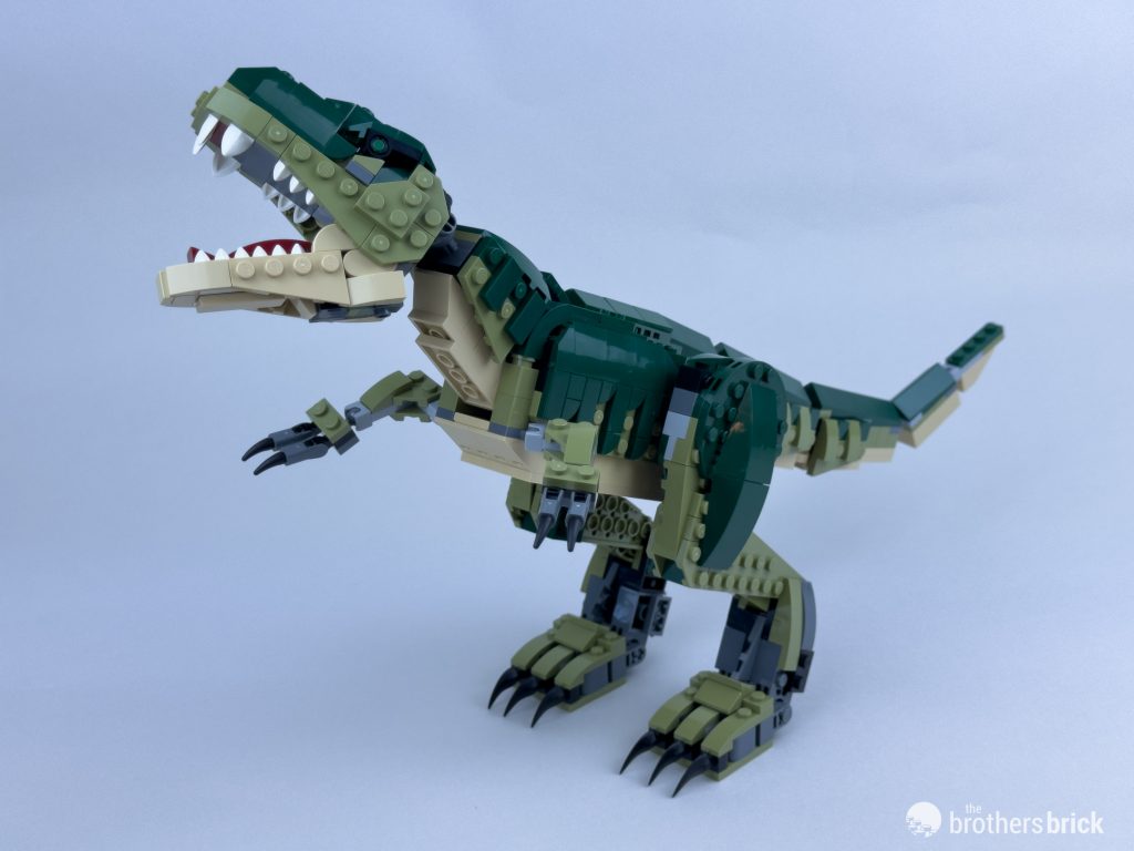 LEGO Creator 3-in-1 31151 T. rex: An apex predator outpaces the