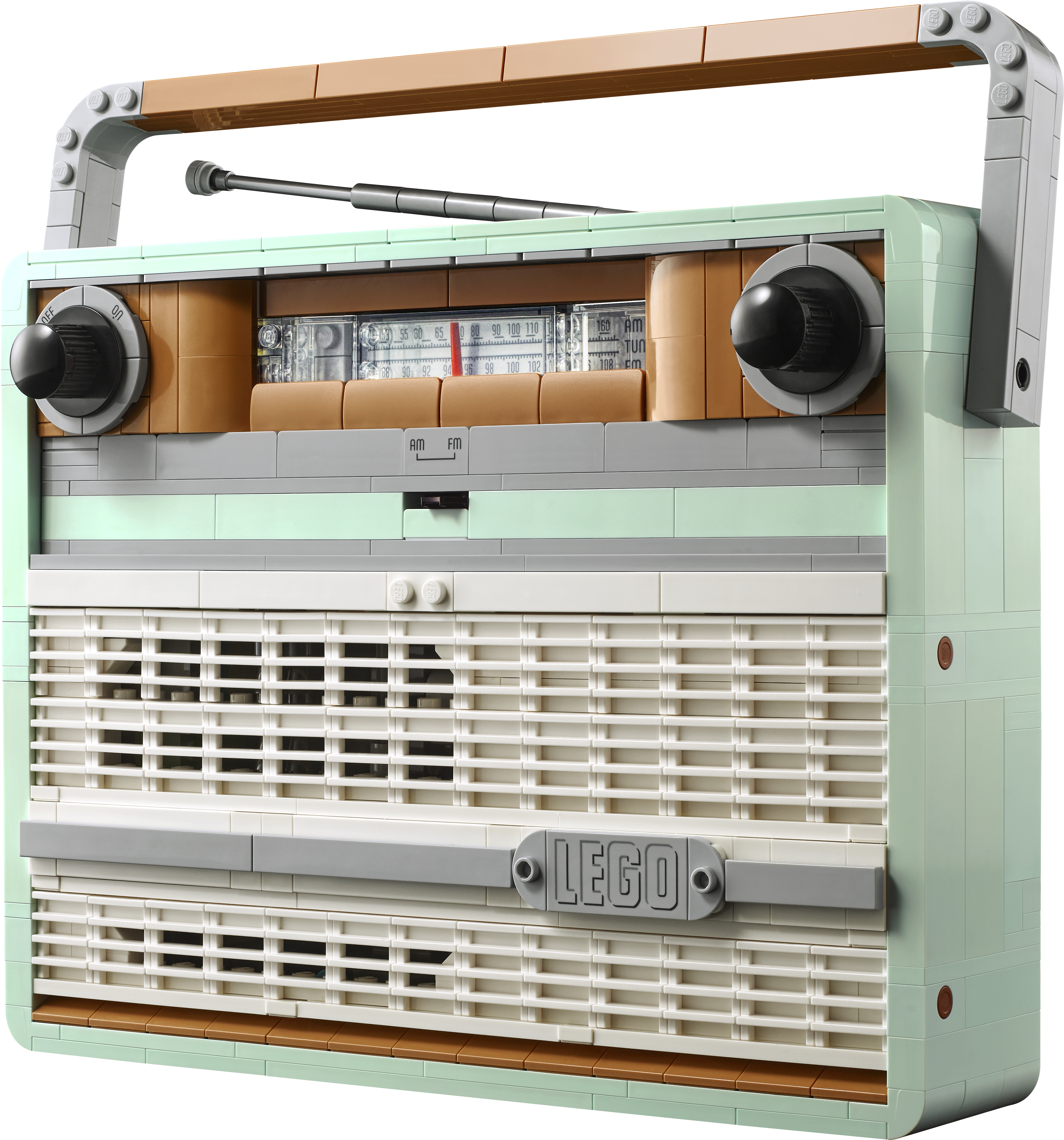 New LEGO Icons 10334 Retro Radio announced and hits the airwaves