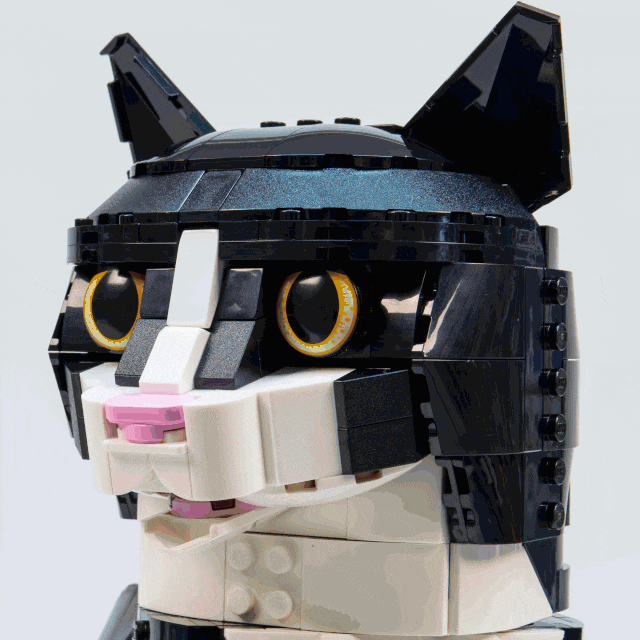 LEGO Ideas 21349 Tuxedo Cat [Review] - The Brothers Brick | The