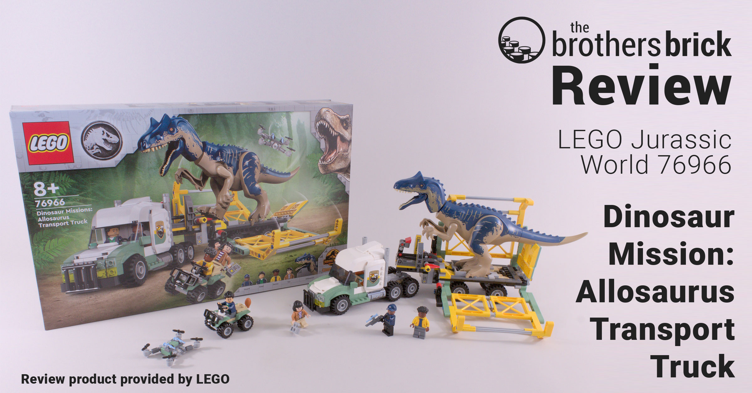 LEGO Jurassic World 76966 Dinosaur Missions: Allosaurus Transport