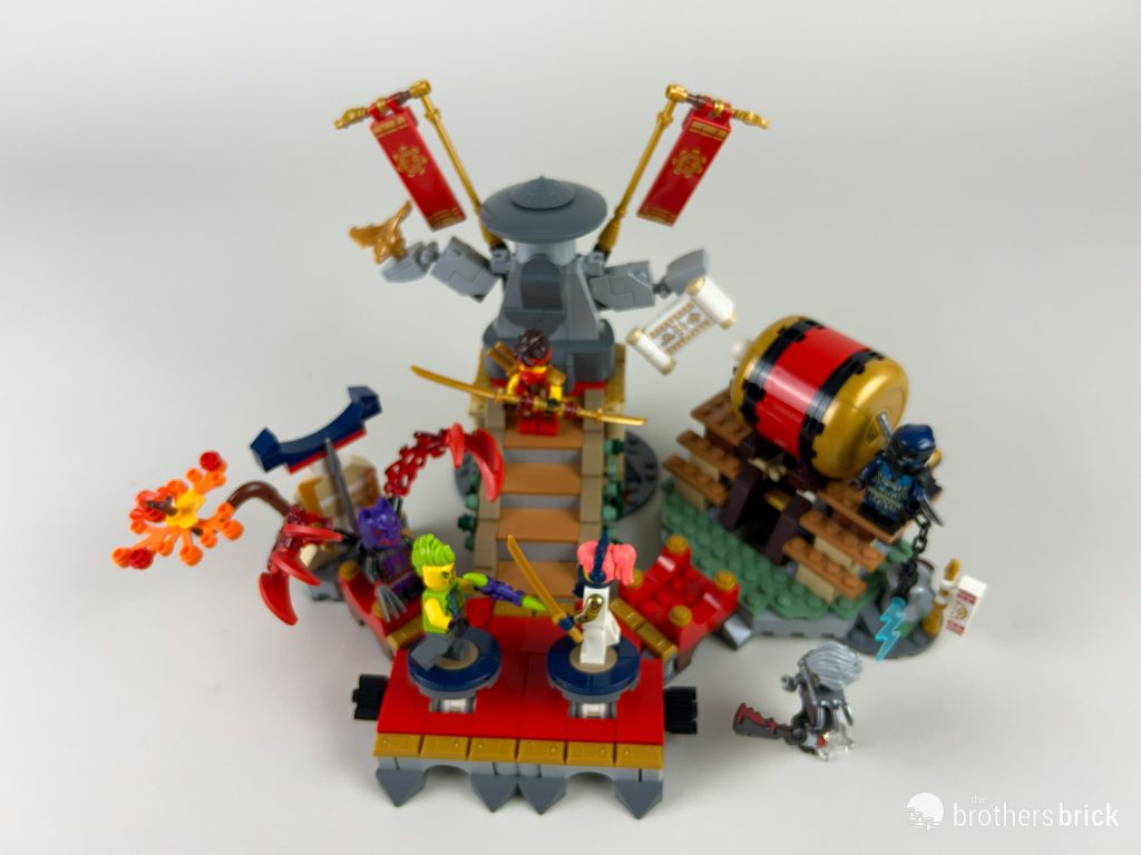 LEGO Ninjago 71818 Tournament Battle Arena - Is this arena studs