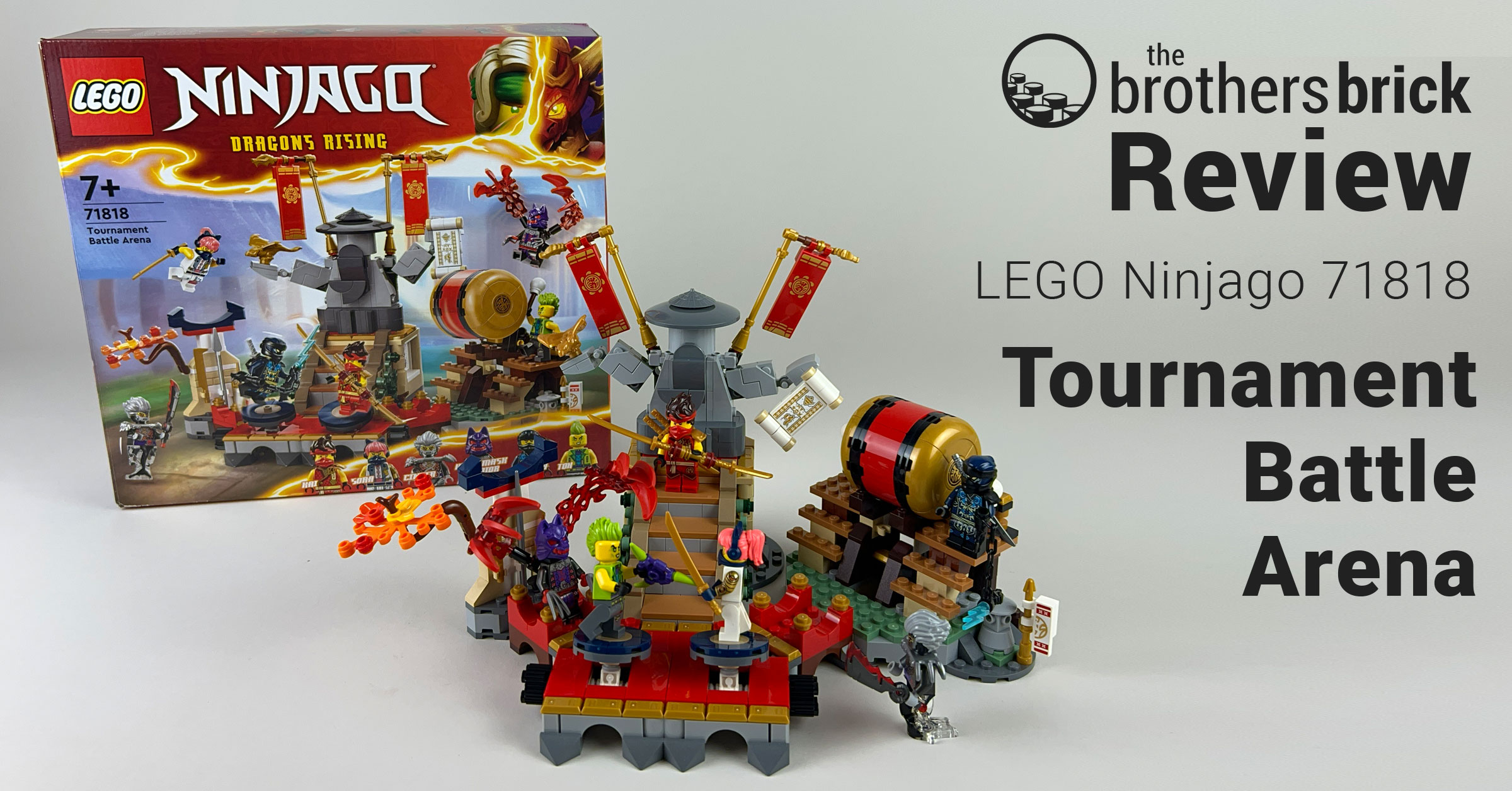 LEGO Ninjago 71818 Tournament Battle Arena - Is this arena studs