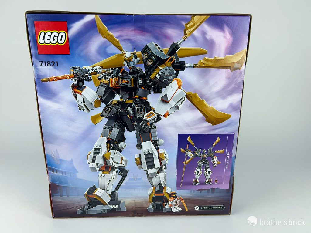 LEGO Ninjago 71821 Cole's Titan Dragon Mech - A Truly Tanky Titan