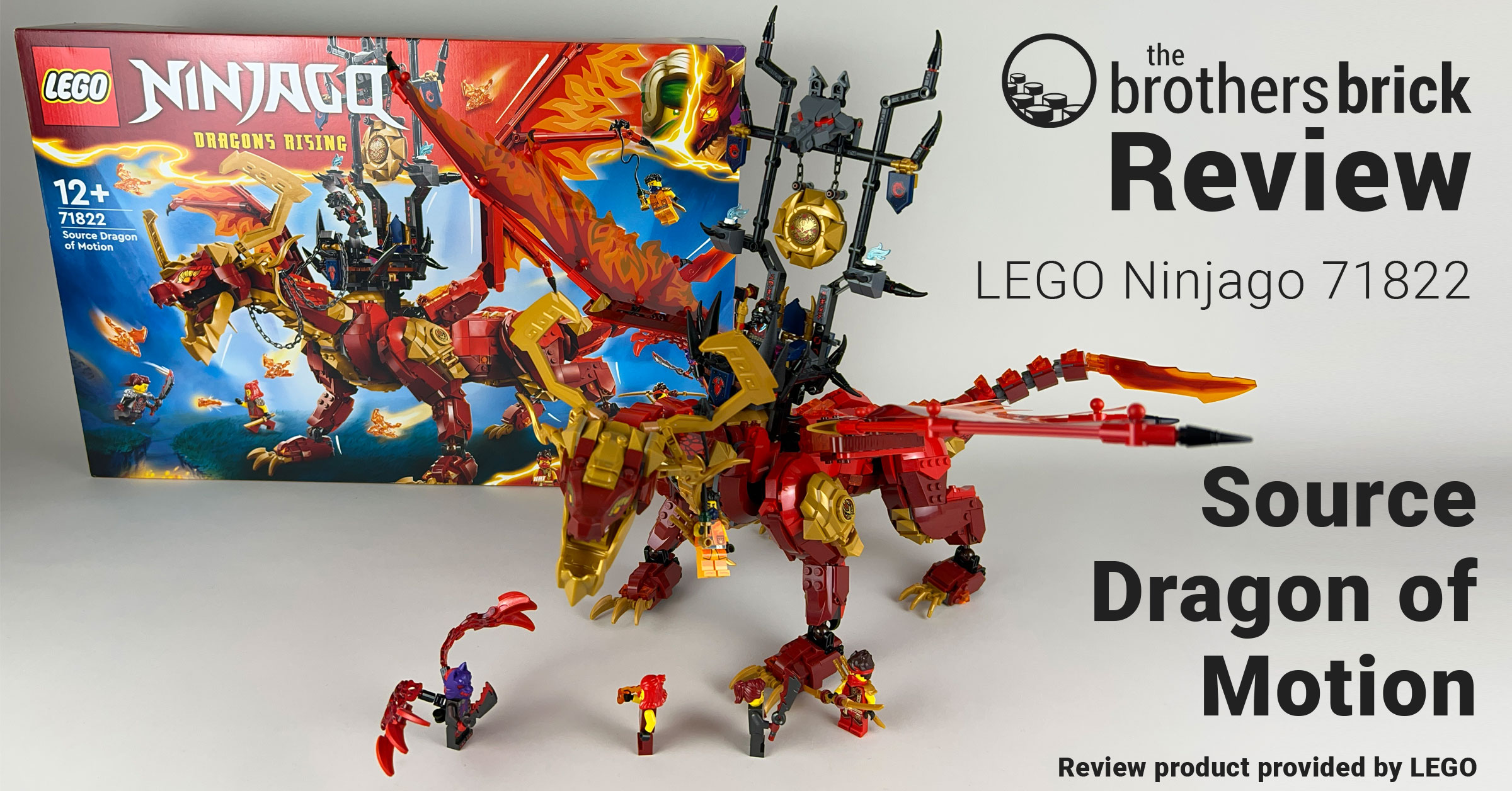 LEGO Ninjago 71822 Source Dragon of Motion - Will you be moved to