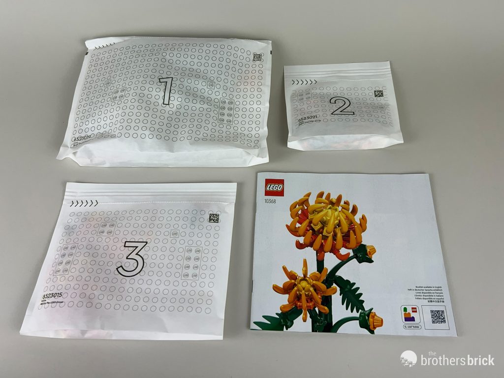 LEGO Icons Botanical Collection 10368 Chrysanthemum - more than another ...