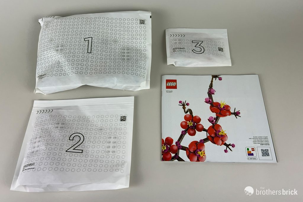 LEGO Icons Botanical Collection 10369 Plum Blossom [Review] - The