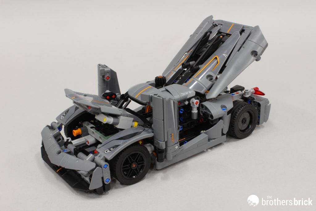 LEGO Technic 42173 Koenigsegg Jesko Absolut Grey Hypercar [Review