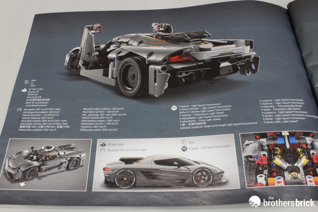 LEGO Technic 42173 Koenigsegg Jesko Absolut Grey Hypercar [Review