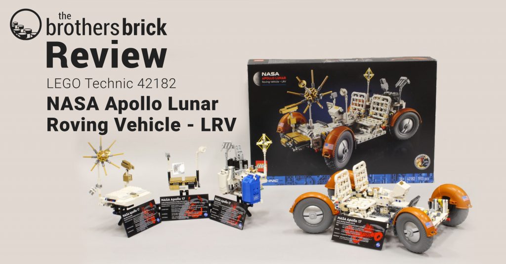LEGO Technic 42182 NASA Apollo Lunar Roving Vehicle - LRV - A top