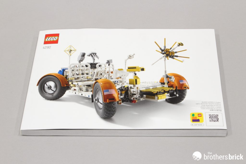 LEGO Technic 42182 NASA Apollo Lunar Roving Vehicle - LRV - A top