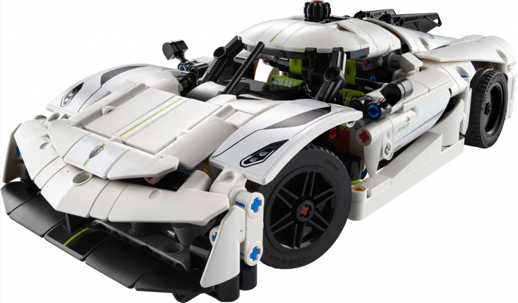 ブラインド kenalp LEGO Technic 42173 Koenigsegg Jesko Absolut Grey Hypercar [Review