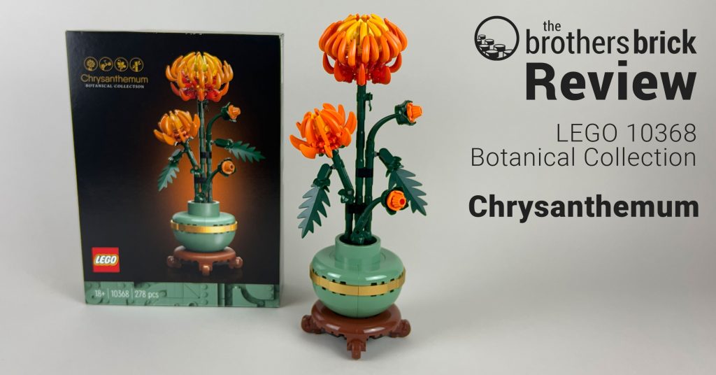 LEGO Icons Botanical Collection 10368 Chrysanthemum - more than