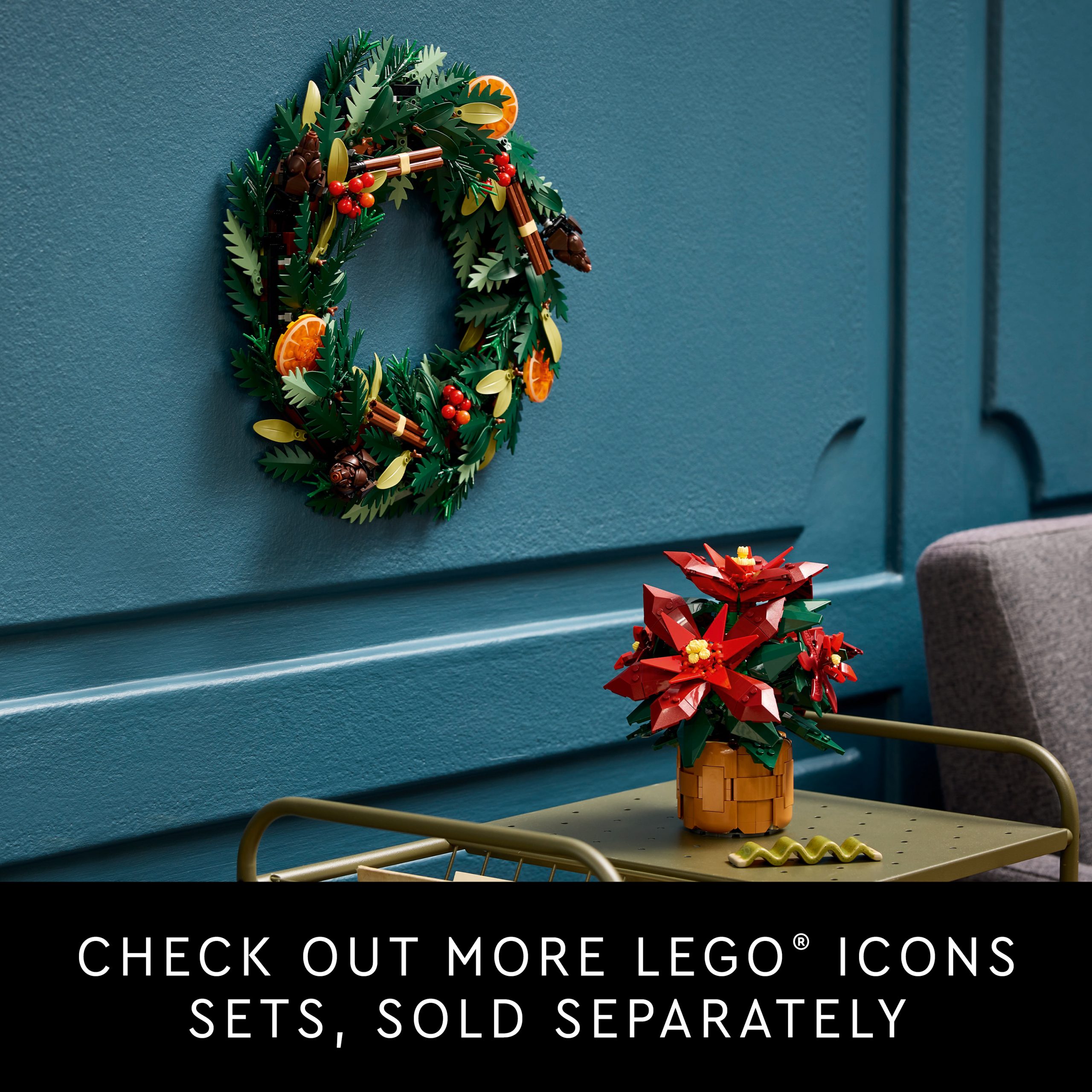 LEGO announces a pair of holiday botanicals coming to the Icons