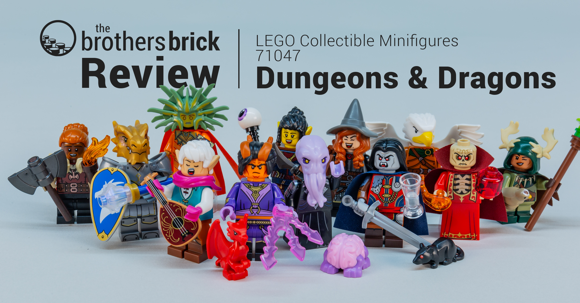 Casuarinaページです LEGO Dungeons & Dragons Collectible Minifigures 71047 [Review