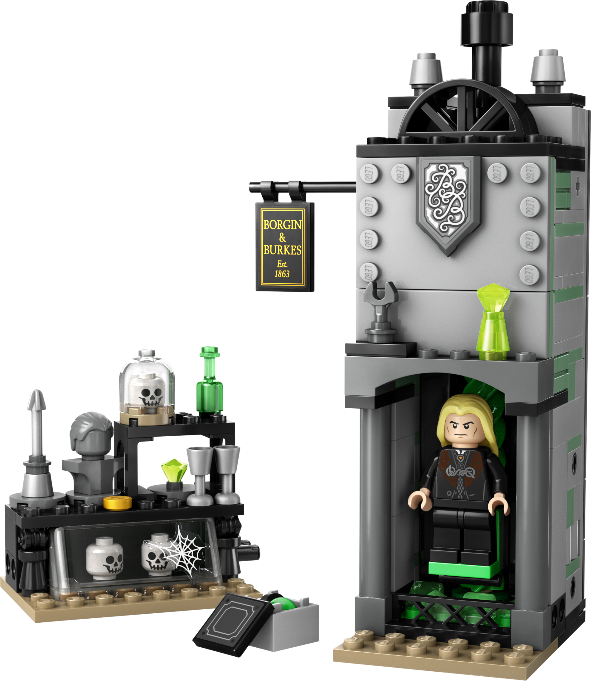 LEGO Harry Potter The Burrow - Collectors' Edition, Weasley House Collectible Building Set 10 Minifigures Plus Errol Owl Gift Adult Fans Wizarding World 7643