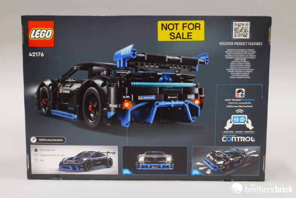 LEGO Technic 42176 Porsche GT4 e-Performance Race Car - New