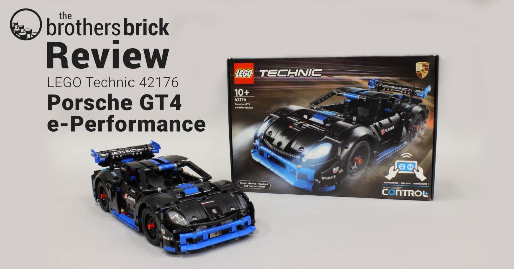 LEGO Technic 42176 Porsche GT4 e-Performance Race Car - New