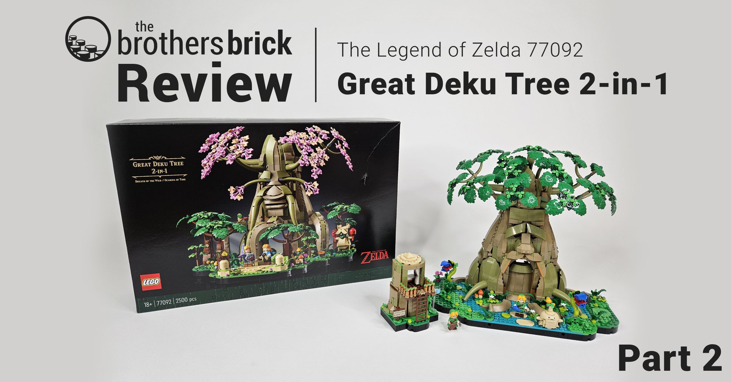LEGO The Legend of Zelda 77092 Great Deku Tree 2-in-1 - Part 2
