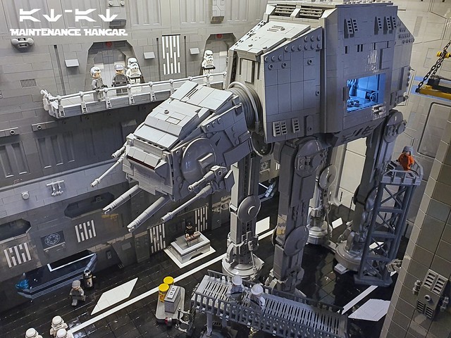 Enormous Imperial hangar is the perfect place to fine-tune your AT