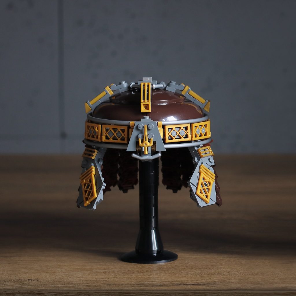 Nobody tosses a dwarf, and Gimli's LEGO helmet is no toss-up