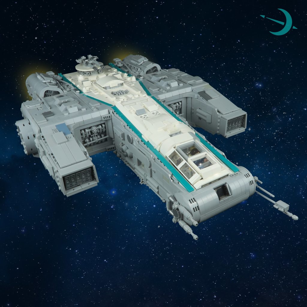 All conditions teal on this Star Wars ZH-40 Tribune-class light