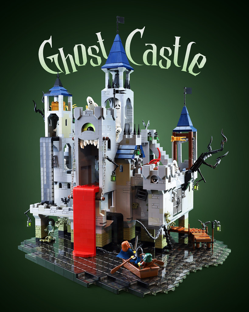 Back in the middle ages, you had to find a real haunted castle for