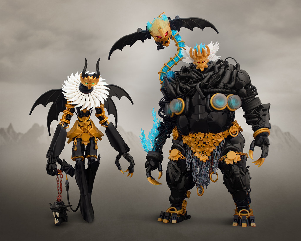 Bionicle Mask Makers reforged in darkness - The Brothers Brick