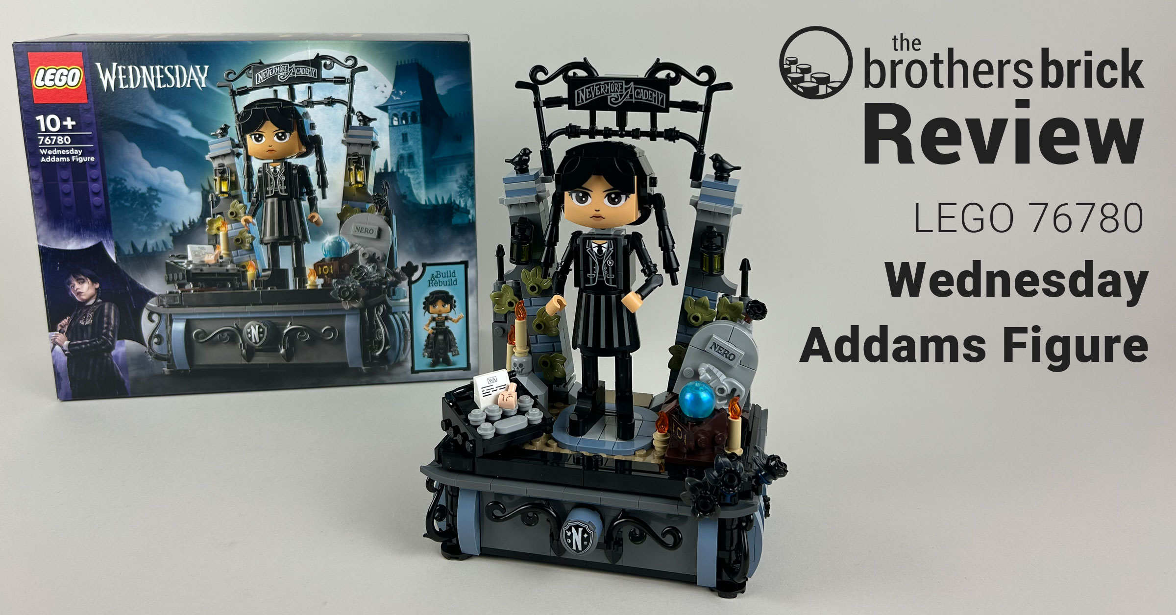 LEGO Wednesday 76780 Wednesday Addams Figure - Spooky or