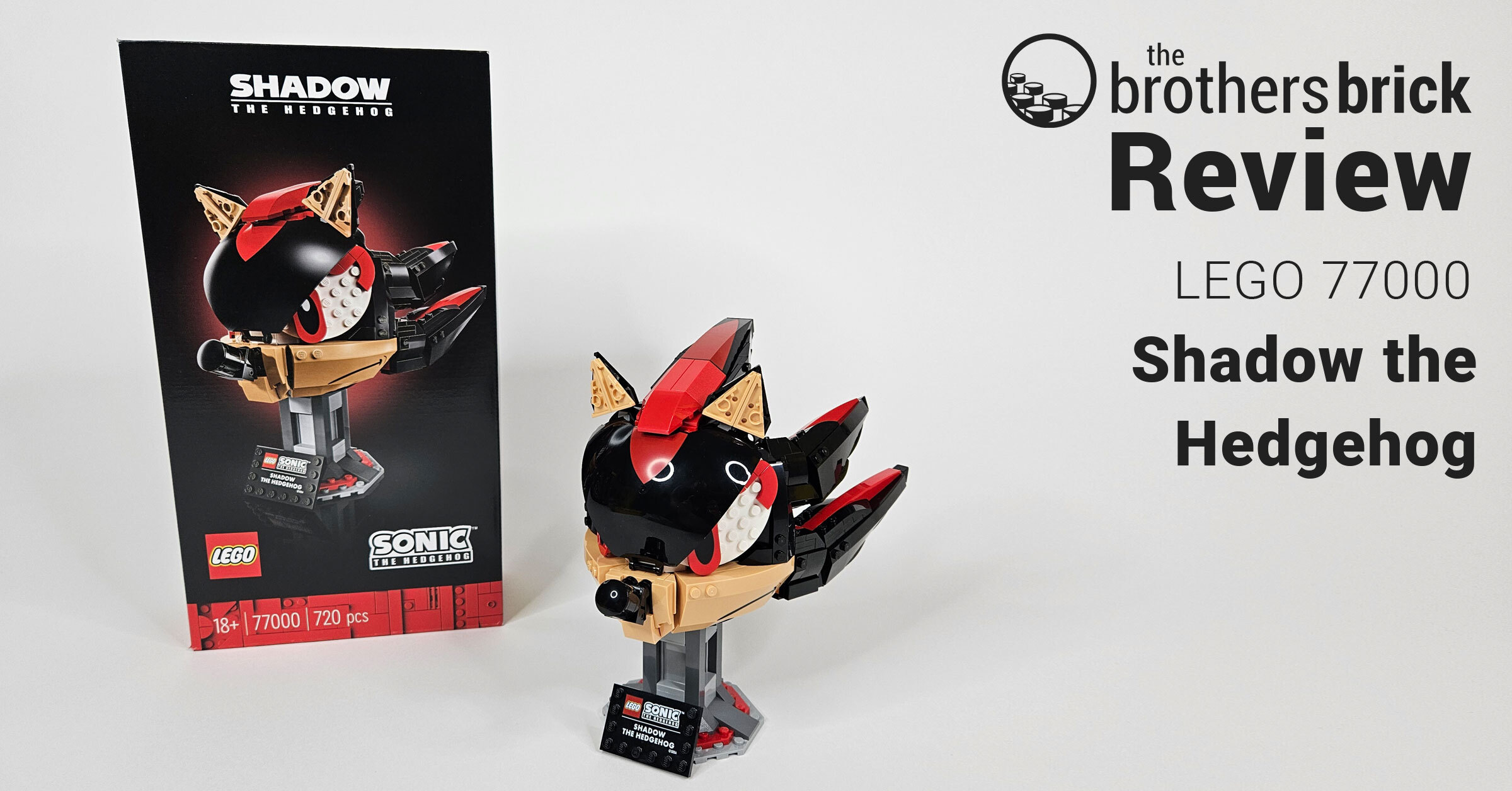 LEGO Sonic the Hedgehog 77000 Shadow the Hedgehog - A shadow of