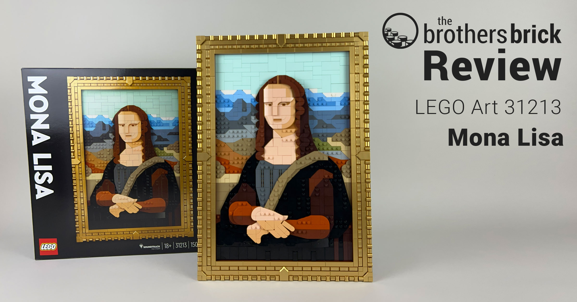 LEGO Art 31213 Mona Lisa - a Renaissance masterpiece? [Review